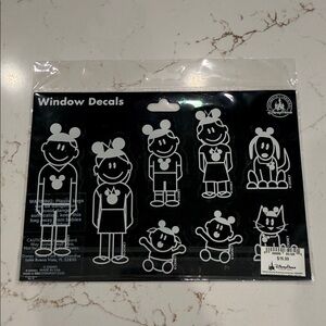 Disney Black and White Family Decals